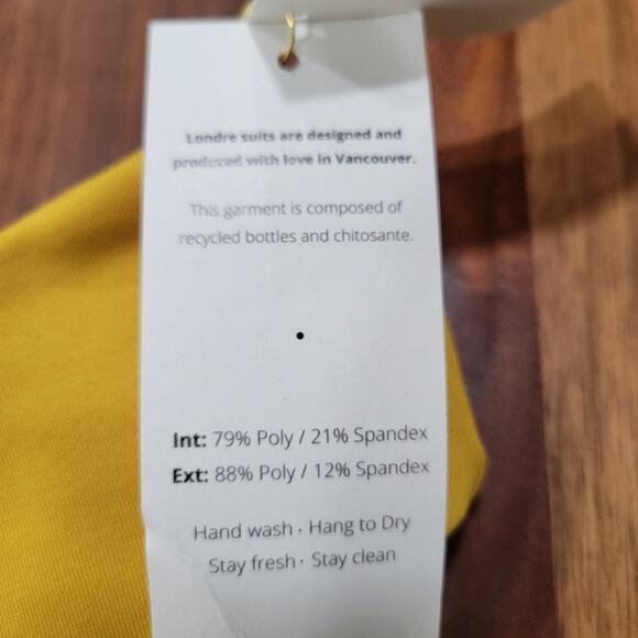 Londre Yellow Bikini Bottom - NWT - Picture 8 of 11